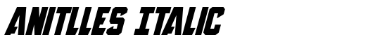 Anitlles Italic - Download Thousands of Free Fonts at FontZone.net