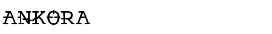 Ankora - Download Thousands of Free Fonts at FontZone.net