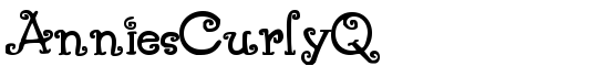 AnniesCurlyQ - Download Thousands of Free Fonts at FontZone.net