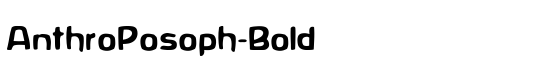 AnthroPosoph-Bold - Download Thousands of Free Fonts at FontZone.net