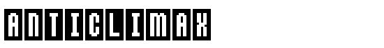 Anticlimax - Download Thousands of Free Fonts at FontZone.net