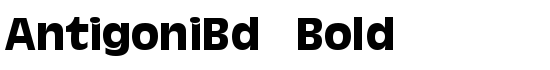 AntigoniBd   Bold - Download Thousands of Free Fonts at FontZone.net