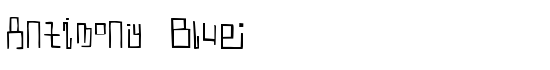 Antimony Blue - Download Thousands of Free Fonts at FontZone.net