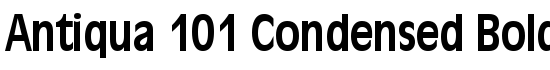 Antiqua 101-Condensed Bold - Download Thousands of Free Fonts at FontZone.net