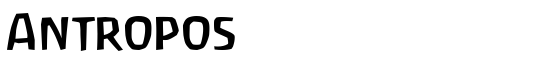 Antropos - Download Thousands of Free Fonts at FontZone.net
