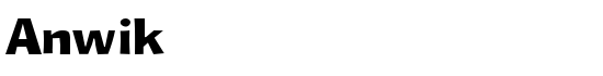 Anwik - Download Thousands of Free Fonts at FontZone.net