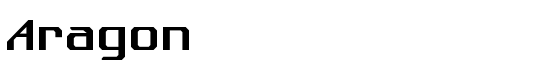 Aragon - Download Thousands of Free Fonts at FontZone.net