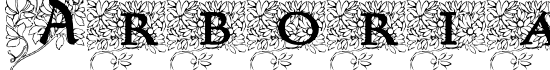 Arborial_Initials - Download Thousands of Free Fonts at FontZone.net