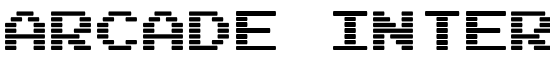 Arcade Interlaced - Download Thousands of Free Fonts at FontZone.net
