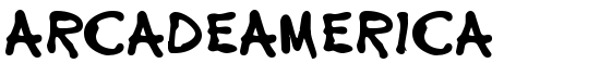 ArcadeAmerica - Download Thousands of Free Fonts at FontZone.net
