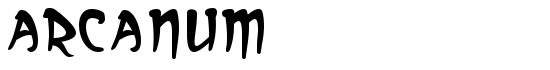 Arcanum - Download Thousands of Free Fonts at FontZone.net
