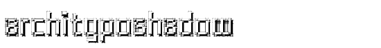 ArchitypoShadow - Download Thousands of Free Fonts at FontZone.net