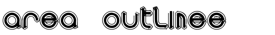 area OUTLINEe - Download Thousands of Free Fonts at FontZone.net