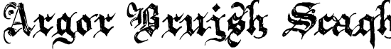 Argor Brujsh Scaqh - Download Thousands of Free Fonts at FontZone.net
