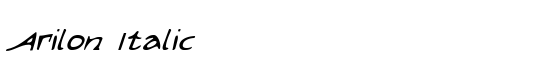 Arilon Italic - Download Thousands of Free Fonts at FontZone.net