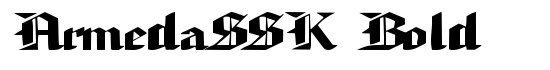 ArmedaSSK Bold - Download Thousands of Free Fonts at FontZone.net