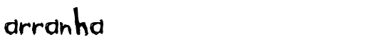arranha - Download Thousands of Free Fonts at FontZone.net