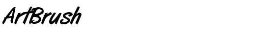 ArtBrush - Download Thousands of Free Fonts at FontZone.net