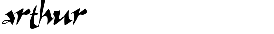 Arthur - Download Thousands of Free Fonts at FontZone.net