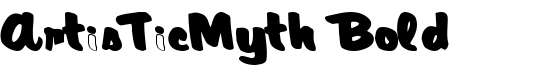 ArtisTicMyth Bold - Download Thousands of Free Fonts at FontZone.net