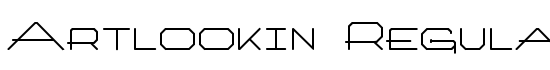 Artlookin Regular - Download Thousands of Free Fonts at FontZone.net