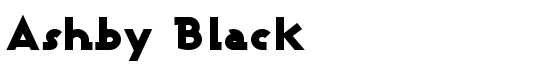 Ashby Black - Download Thousands of Free Fonts at FontZone.net
