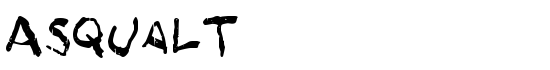 Asqualt - Download Thousands of Free Fonts at FontZone.net