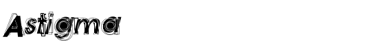 Astigma - Download Thousands of Free Fonts at FontZone.net