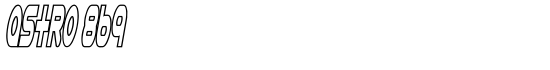 Astro 869 - Download Thousands of Free Fonts at FontZone.net