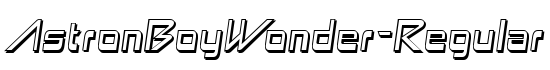 AstronBoyWonder-Regular - Download Thousands of Free Fonts at FontZone.net