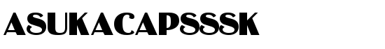 AsukaCapsSSK - Download Thousands of Free Fonts at FontZone.net