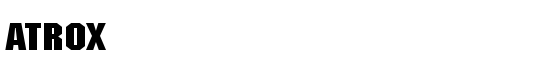 ATROX - Download Thousands of Free Fonts at FontZone.net