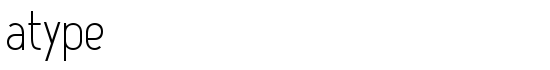 Atype 1 - Download Thousands of Free Fonts at FontZone.net