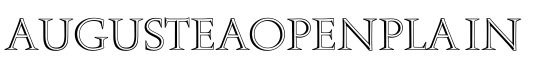 AugusteaOpenPlain - Download Thousands of Free Fonts at FontZone.net