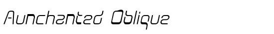 Aunchanted Oblique - Download Thousands of Free Fonts at FontZone.net