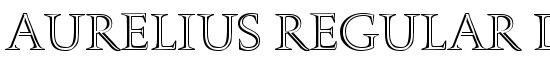 Aurelius Regular DB - Download Thousands of Free Fonts at FontZone.net
