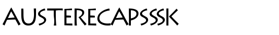 AustereCapsSSK - Download Thousands of Free Fonts at FontZone.net