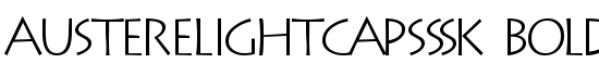 AustereLightCapsSSK Bold - Download Thousands of Free Fonts at FontZone.net