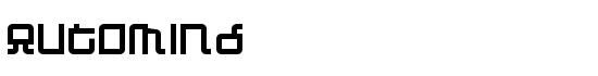 Automind - Download Thousands of Free Fonts at FontZone.net