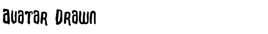 Avatar Drawn - Download Thousands of Free Fonts at FontZone.net