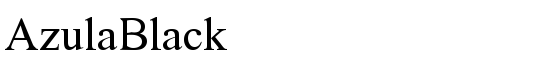 AzulaBlack - Download Thousands of Free Fonts at FontZone.net