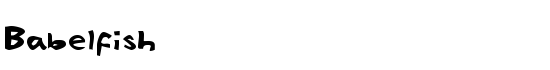 Babelfish - Download Thousands of Free Fonts at FontZone.net