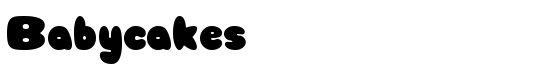 Babycakes - Download Thousands of Free Fonts at FontZone.net