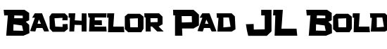 Bachelor Pad JL Bold - Download Thousands of Free Fonts at FontZone.net