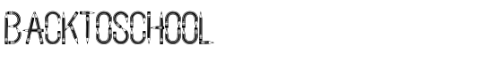 BackToSchool - Download Thousands of Free Fonts at FontZone.net