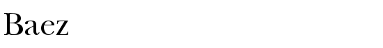 Baez - Download Thousands of Free Fonts at FontZone.net