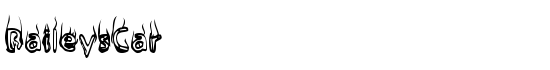 BaileysCar - Download Thousands of Free Fonts at FontZone.net