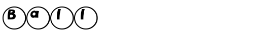 Ball - Download Thousands of Free Fonts at FontZone.net
