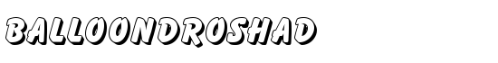 BalloonDroShaD - Download Thousands of Free Fonts at FontZone.net