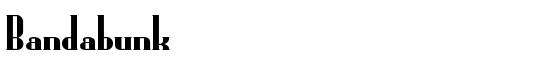 Bandabunk - Download Thousands of Free Fonts at FontZone.net